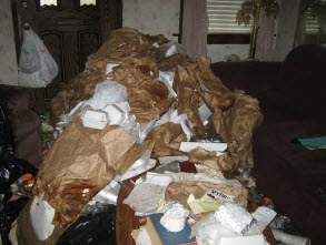 for families of hoarders: hoarding clean up 