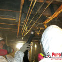 cleaning mold damage in Philadelphia basement
