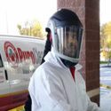 biohazard clean up in Delran, NJ requires full personal protective equipment