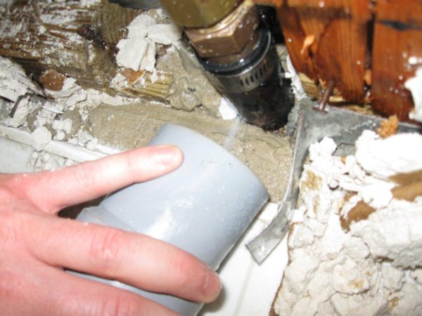 mold damage caused by human error