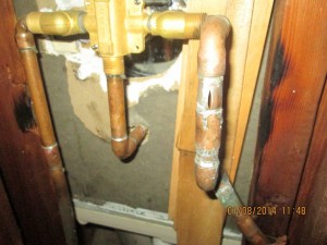 burst pipes and water damage