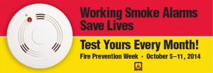 Smoke alarms save lives - but only if they work!