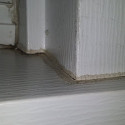 old cracked acrylic caulk will not prevent mold damage