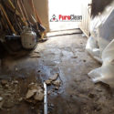 Burlington, NJ garage mold grows with water damage